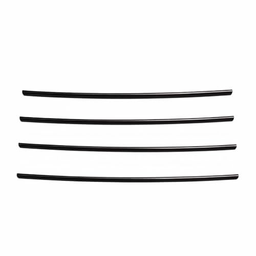 Husky Liners Door Edge Guards, Color-Matched | Fits 2024-2026 Ford Transit | Stainless Steel, Agate Black, 4-pc. - 92004UM - color: Agate Black