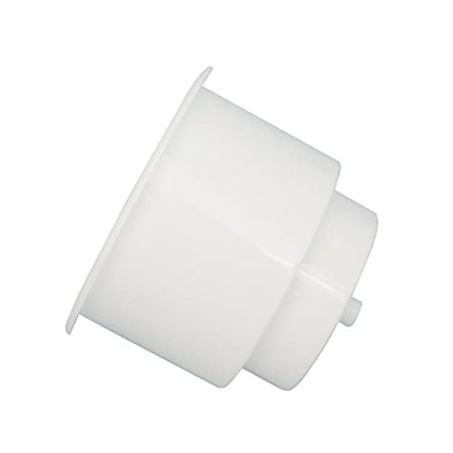 Yuanhe White Plastic Cup Drink Holder Insert with Drain for Boat Car Marine Rv, 10PCS - size: 10PCS