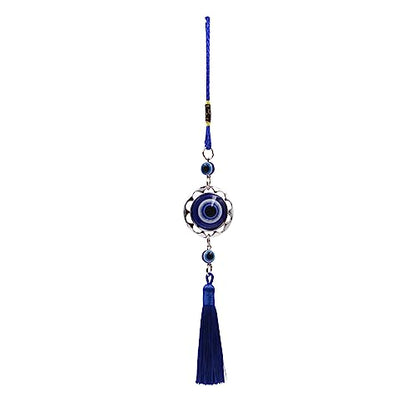 Evil Eye Car Charm, Ojo Turco Rearview Mirror Hanging Ornament, Protection Evil Eye Decor for Car & Wall, Evil Eye Hanging Charm Accessories, Gift for Men Women