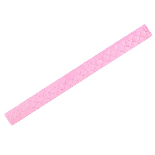 Amooca Soft Automotive Seat Belt Cover Seatbelt Shoulder Pad Neck Protector Cushions Universal Fit SUV Trucks Backpack Pink Extra Long 25.6in - color: Pink, size: 25.6in-1pc