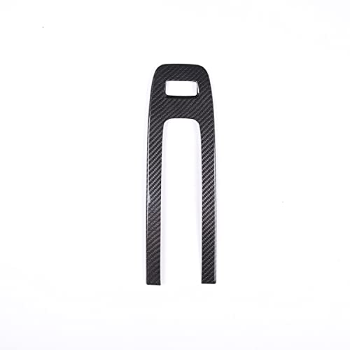 Fit for Porsche Macan 2022 to 2024 Car Warning Light Switch Handbrake Decorative Panel Cover Real Carbon Fiber Parking Gear Panel Protective Car Interior Accessories