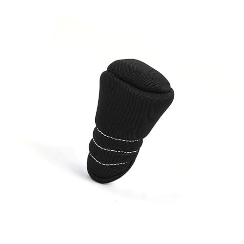 Motoforti Universal Car Antislip Gear Shifter Shift Knob Cover Sleeve Black Long-lasting