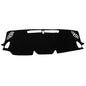 Dashboard Cover for Subaru Outback 2020-2025 Dashboard Mat Anti-Slip Sun UV Heat Shield Protection Polyester Black 1 Pc