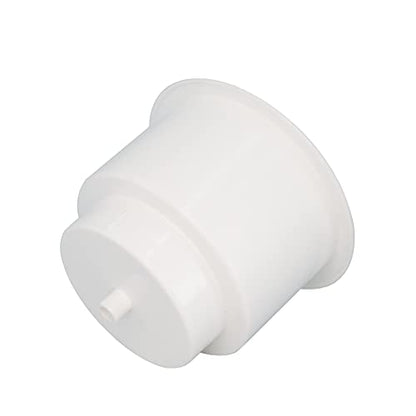 Yuanhe White Plastic Cup Drink Holder Insert with Drain for Boat Car Marine Rv, 8PCS - size: 8PCS