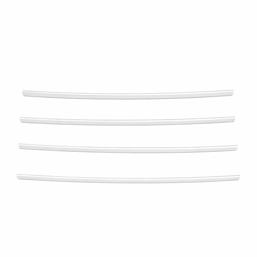 Husky Liners Door Edge Guards, Color-Matched | Fits 2017-2026 Ford F-250 / F-350 | Stainless Steel, Oxford White, 4-pc. - 92001YZ - color: Oxford White