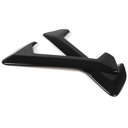 Side Fender Vent Decoration Trim Compatible with BMW X5 G05 2023 2024 Spoiler Body Decoration Cover, Air Flow Intake Hole Grille Exterior Accessories (Piano Black)