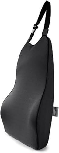 Lumbar Support Pillow for Car - 20.9 Inch Extended Car Back Support Relieves Full Back Discomfort on Long Rides, Rebuilds Support for Older Vehicles, Fits Mid-to-Large Sedans, SUVs & Trucks - size: longest 20.9" * widest 16.9" * highest 5.9"