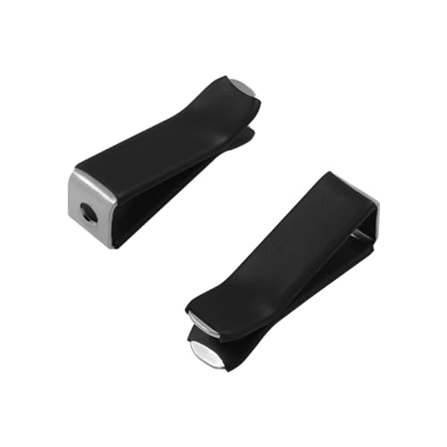 Bonsicoky 20 Pcs Square Head Car Vent Clips with Box, Air Freshener Clips for Office Home Car Air Conditioner Outlet, Black - color: Black, size: 20 Pcs