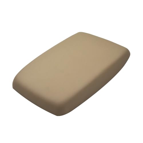 labwork Beige Tan Leather Console Lid Armrest Cover Replacement for Highlander 2008-2013