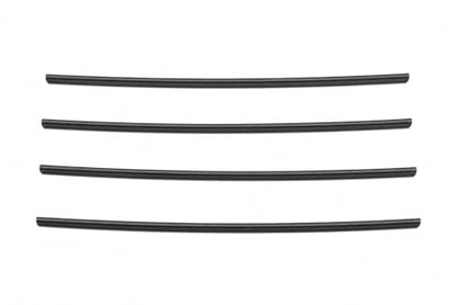 Husky Liners Door Edge Guards, Color-Matched | Fits 2024-2026 Ford Transit | Stainless Steel, Carbonized Gray, 4-pc. - 92004M7 - color: Carbonized Gray