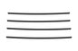 Husky Liners Door Edge Guards, Color-Matched | Fits 2024-2026 Ford Transit | Stainless Steel, Carbonized Gray, 4-pc. - 92004M7 - color: Carbonized Gray
