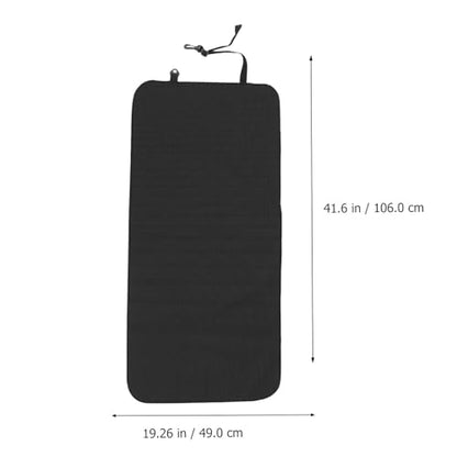Pet Car Seat Cover Waterproof Oxford Cloth Sturdy Dog Car Seat Protector Cushion for Travel Mud Resistant Use