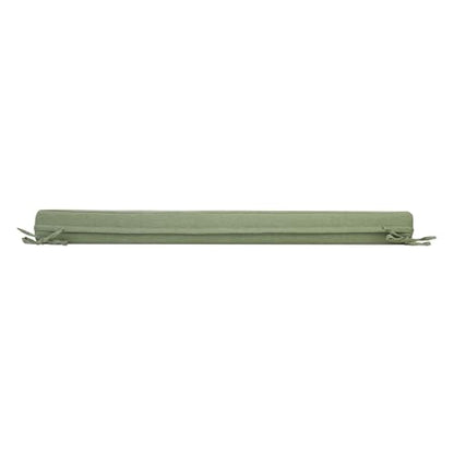 Magpie Fabrics Patio Bench Loveseat Cushion Covers (Replacement Cover only, No Insert!), Waterproof Fade Resistant Swing Cushion Slipcover with Ties(45x18x3 Inch, Green) - color: Green, size: 45x18x3 Inch (1 Count)