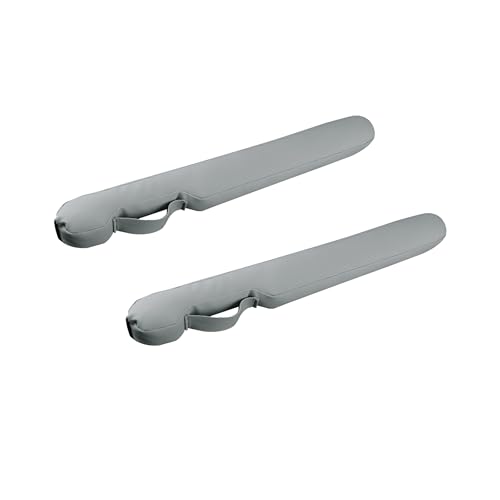 2PCS Car Seat Gap Filler, Soft Foam Automotive Organizer to Fill The Gap Between Seats Console Stop Things from Dropping, Vehicle Seat Side Gap Stopper, Universal for Truck SUV (Gray) - color: Gray