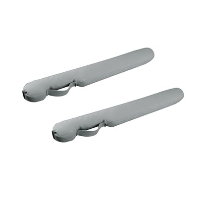 2PCS Car Seat Gap Filler, Soft Foam Automotive Organizer to Fill The Gap Between Seats Console Stop Things from Dropping, Vehicle Seat Side Gap Stopper, Universal for Truck SUV (Gray) - color: Gray