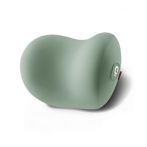 BEBAS Memory Foam Car Headrest Pillow - Breathable Neck Support Pillow for Driving, Universal Fit Cars/SUVs/Tesla/Toyota & Office Chair, Removable Cover (Green, 4-Season) - color: Green