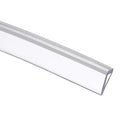 uxcell Clear Edge Trim, 13.1Ft Silicone U Channel Edge Protector, Edges Guards Fits 3/32"-1/8" for Car Doors Sheet Metal Parts (9/32" W x 1/2" H) - size: 13.1Ft x 9/32" x 1/2", Fits 3/32"-1/8"