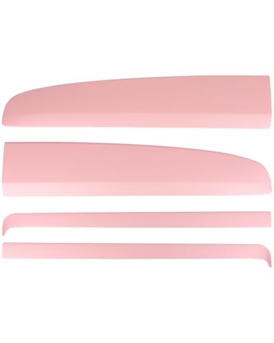 Dashbooard Cover 4pcs ABS Dashboard Panel Trim Cover Compatible with Tesla Model Y Juniper 2025 2026 (Matte Pink)