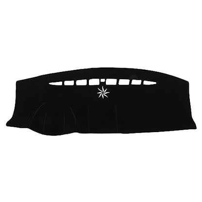 Dashboard Cover Compatible for Ford Edge 2011-2014, Nonslip Polyester Black Dash Cover Mat Dash Board Protector Cover