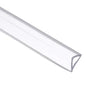 uxcell Clear Edge Trim, 9.8Ft Silicone U Channel Edge Protector, Edges Guards Fits 5/16" for Car Doors Sheet Metal Parts (15/32" W x 1/2" H) - size: 9.8Ft x 15/32" x 1/2", Fits 5/16"