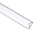 uxcell Clear Edge Trim, 13.1Ft Silicone U Channel Edge Protector, Edges Guards Fits 5/16" for Car Doors Sheet Metal Parts (15/32" W x 1/2" H) - size: 13.1Ft x 15/32" x 1/2", Fits 5/16"
