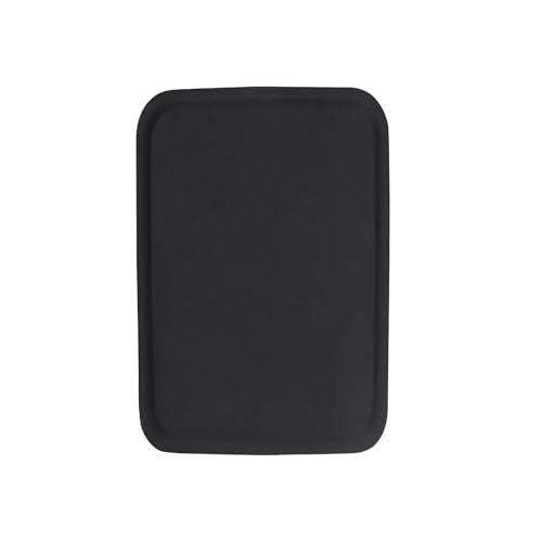 Front Seat Center Console Armrest Liner Mat Compatible with 2014-2019 Chevrolet Chevy Silverado Suburban Tahoe GMC Sierra Yukon XL Replaces 22876379 - color: Black Liner Mat
