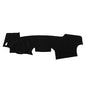 Dash Covers Mat for Toyota RAV4 2007-2012 Upgrade Polyester Car Center Console Interior Trim Dashboard Cover for Toyota RAV4 Protector Black