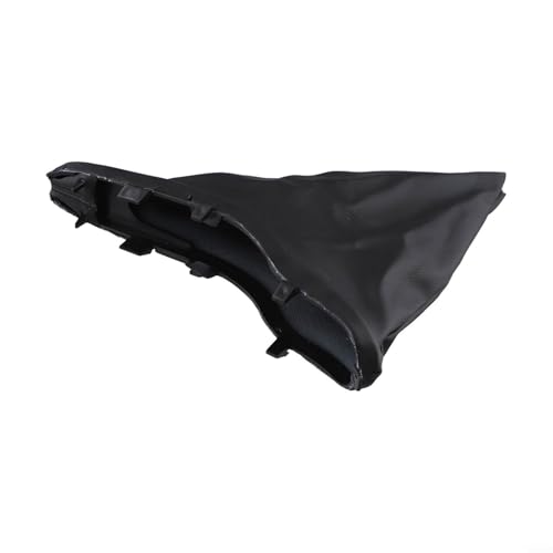 Handbrake Cover, Black ABS Plastic PU Leather Anti-Slip Parking Hand Brake Gaiter For BMW For Mini For Cooper R50 R52 R53 2001-2008