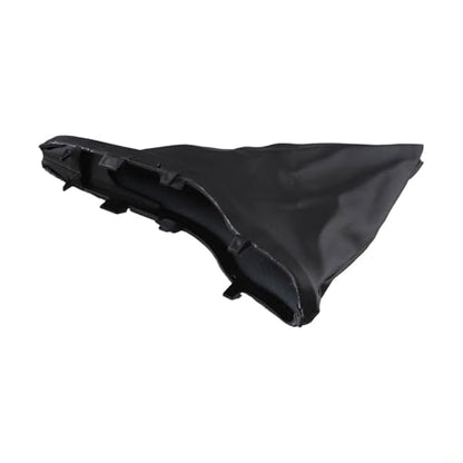 Handbrake Cover, Black ABS Plastic PU Leather Anti-Slip Parking Hand Brake Gaiter For BMW For Mini For Cooper R50 R52 R53 2001-2008
