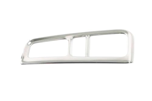 Car Accessories Fit for Toyota Alphard 2015-2021 Stainless Steel Interior Gear Shift handbrake Switch Panel Cover Trim 2PCS Set（Matte Silver） - color: Matte Silver