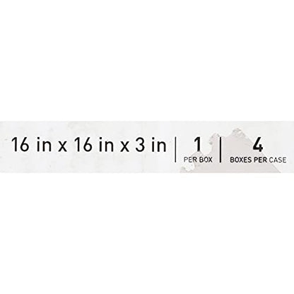 McKesson Seat Cushion for Wheelchairs and Office Chair, Foam/Gel, 16 in x 16 in x 3 in, 4 Count - size: 16x16x3 Inch (Pack of 4)