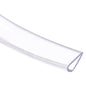 uxcell Clear Edge Trim, 13.1Ft Silicone U Channel Edge Protector, Edges Guards Fits 25/32"-13/16" for Car Doors Sheet Metal Parts (1" W x 9/16" H) - size: 13.1Ft x 1" x 9/16", Fits 25/32"-13/16"