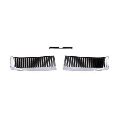 Black Rear Trunk Door Sill Guard Cover Compatible with Honda New Pilot 2023~2026 Rear Bumper Protector Guard Scuff Plate Stainless Steels Inside - size: Inside