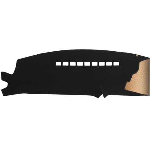 Dash Cover, Anti-Glare, Sun Protection, Dustproof, UV-Proof, Dashboard Covers, Interior Car Accessorie Fit for 1997-2000 Ch-Evy GM-C C/K 1500 2500 3500 Suburban, 97-99 Tahoe Yukon, Black - color: Black, size: Fit for 1997-2000 Ch-evy C/K 1500 2500 3500