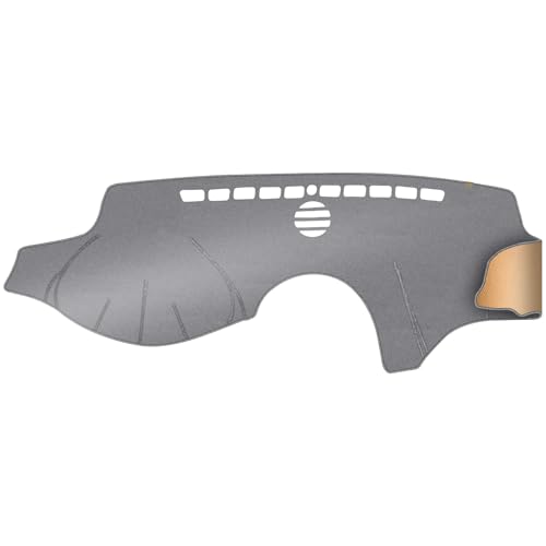 Dash Cover, Anti-Glare, Sun Protection, Dustproof, UV-Proof, Dashboard Covers, Interior Car Accessorie Fit for 2007 2008 2009 2010 2011 2012 Le-xus ES350, Grey - color: Grey, size: Fit for 2007-2012 Le-xus ES350