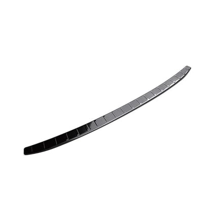 Black Rear Trunk Door Sill Guard Cover Compatible with Honda New Pilot 2023~2026 Rear Bumper Protector Guard Scuff Plate Stainless Steels 4PC/Set - size: 4PC/Set