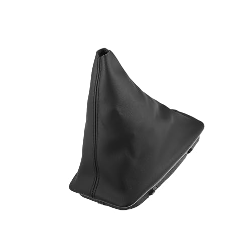 Car Shift Boot Cover Gear Shift Knob Handbrake Gaiter Boot PU Leather for Mercedes-Benz C-Class W204 2008-2013 Replacement