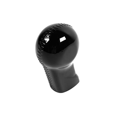 Jimen Compatible with Chevrolet Camaro 2010-2015, Center Console Gear Shift Knob Cover Trim (Black)