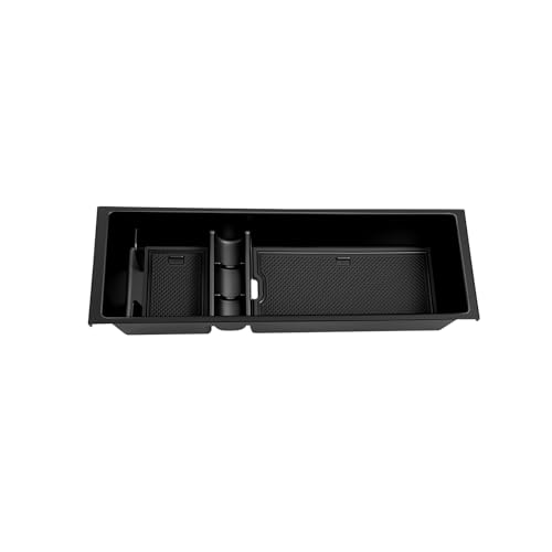 VaultsOnWheels Center Console Organizer Compatible with 2015-2025 2026 Ford F150 F-150 Accessories Armrest Middle Console Divider Storage Box Divider Insert Organizer(Bucket Seats ONLY)