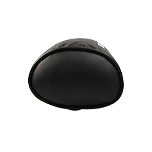 JP JUNCTION PRODUCE VIP Black Leather Car Neck Pillow Headrest 2PCS