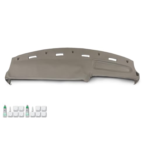 PIT66 TPE Dash Cover Dashboard Panel Fit Dodge Ram 1500 2500 3500 Truck 1994 1995 1996 1997 Instrument Gold & Black - size: 1994-1997 Dodge Ram (Gold)