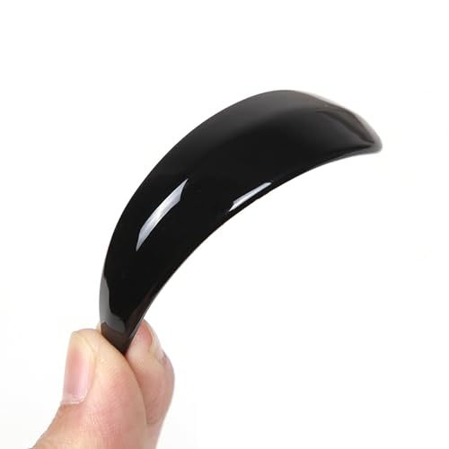 Center Console Gear Shifter Knob Hand Brake Cover Compatible with Infiniti G37 G35 G25 Q40 FX35 FX37 FX50 QX70 QX56 EX35 EX37 EX25 QX50/Nissan Patrol 2013-2018 Accessories (Gloss Black) - color: gloss black