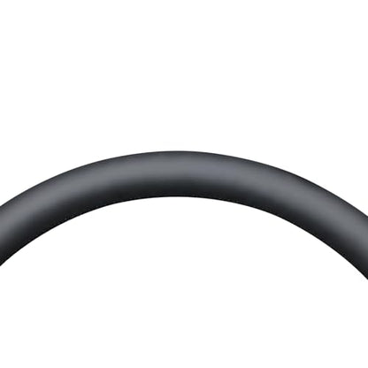 MEWANT Hand Stitch Steering Wheel Cover for Dodge Ram 1500 2002-2003 Dodge Ram 1500 Steering Wheel Wrap Truck Accessory - color: Black Real Leather&Black Thread