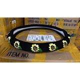 Mayco Bell Automotive Women Embroidery Cute Car Steering Wheel Cover (Sunflower) - color: Sunflower