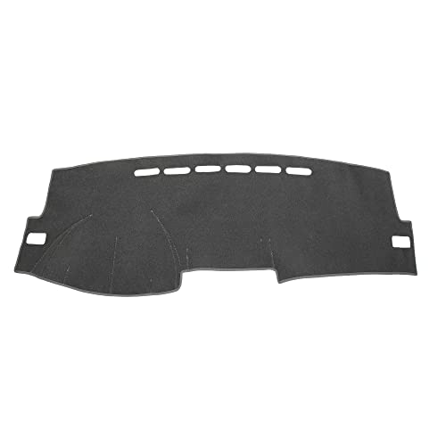 X AUTOHAUX Car Dashboard Cover Gray Polyester Non-Slip Dash Cover Mat Protector Carpet Sunproof for Toyota Corolla 2009-2011 - color: Gray