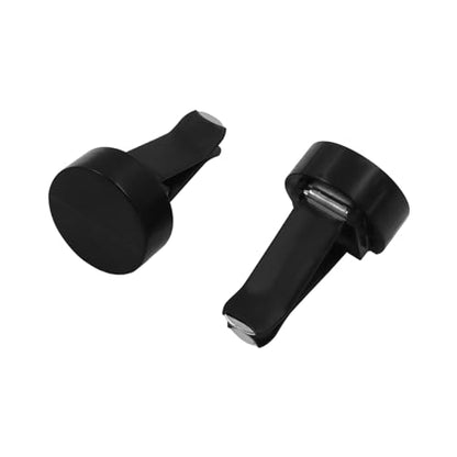 Bonsicoky 20 Pcs Square Head Car Vent Clips with Round Plastic Slot Head, Air Freshener Clips for Office Home Car Air Conditioner Outlet, Black - color: Black(with Round Slot Head), size: 20 Pcs