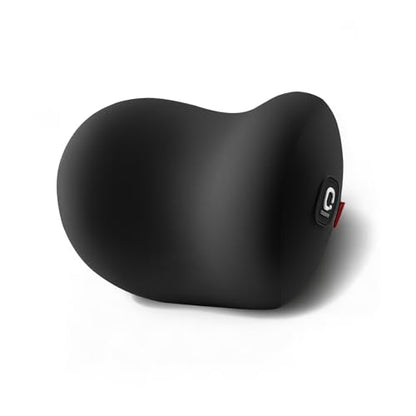 BEBAS Memory Foam Car Headrest Pillow - Breathable Neck Support Pillow for Driving, Universal Fit Cars/SUVs/Tesla/Toyota & Office Chair, Removable Cover (Black, 4-Season) - color: Black