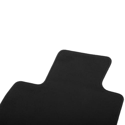 IKON MOTORSPORTS, Nylon Car Floor Mats Compatible with 2020-2025 Lincoln Corsair 4DR, OE Style Black Driver Passenger Car Carpets, Front Rear 4PCS Full Set