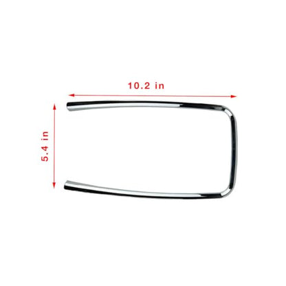 Car Center Console Cup Holder Trim Cover Strip Fit for Buick Lacrosse 2009-2013 1168639 Chrome ABS Central Water Cup Holder Frame Panel Armrest Organizer Storage Box Panel Trim Ring Replacement