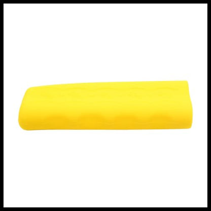 Yellow Silicone Nonslip Hand Brake Cover Protective Sleeve for Car Vehicle Durable Material
